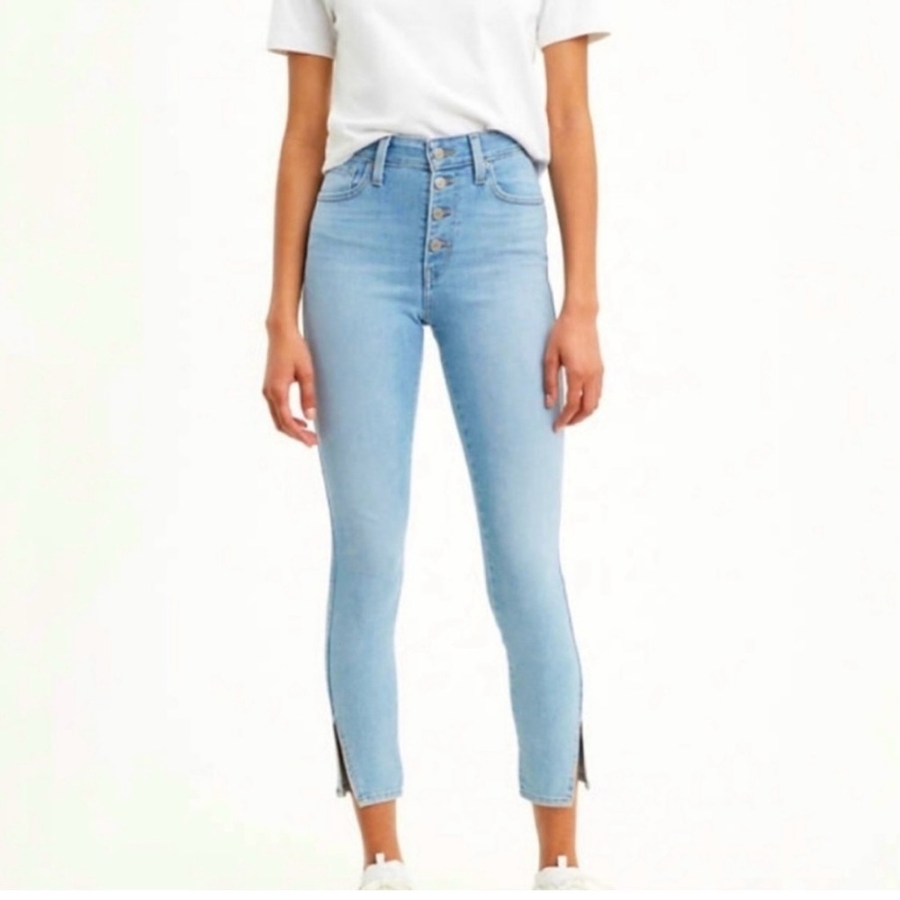 Levi’s 721 High Rise Skinny Ankle Jeans Size 27